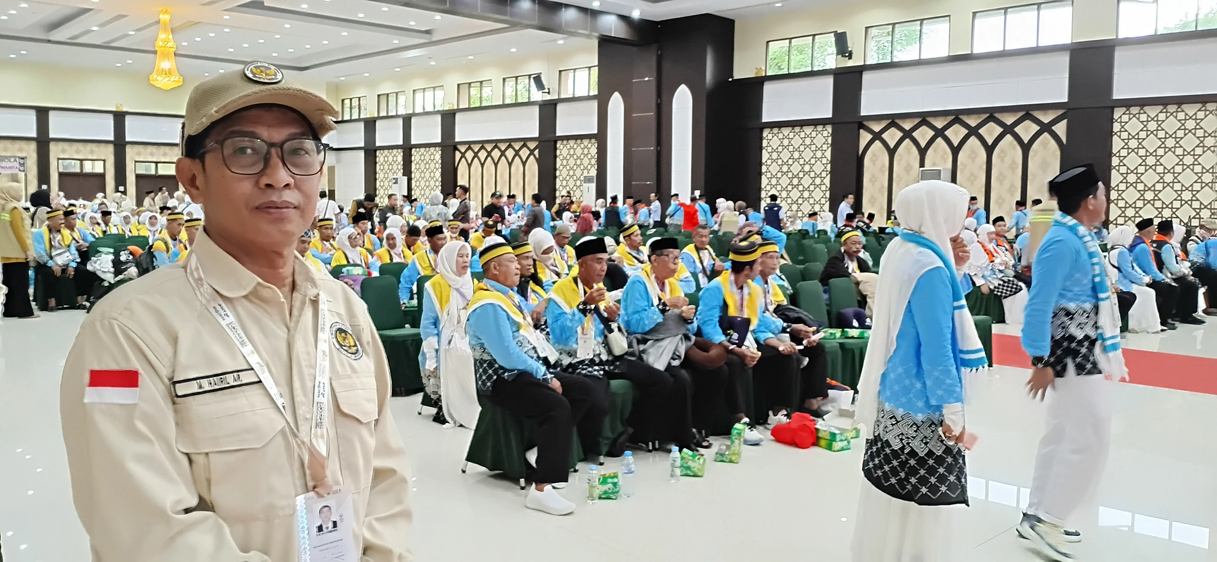 M. Hairil AR, Ketua Kloter UPG 17: Amanah Besar Memimpin dan Melayani Tamu Allah