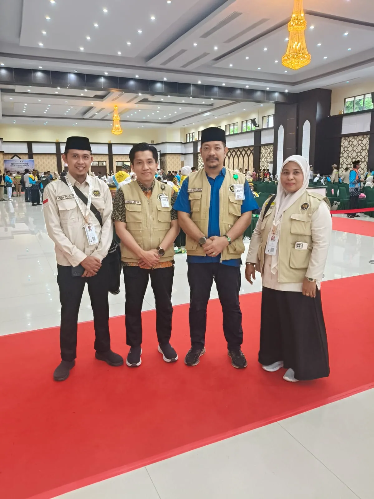 Asa Afif Ingatkan Petugas Kloter UPG 17: Tugas Ini Amanah, Bukan Sekadar Penugasan