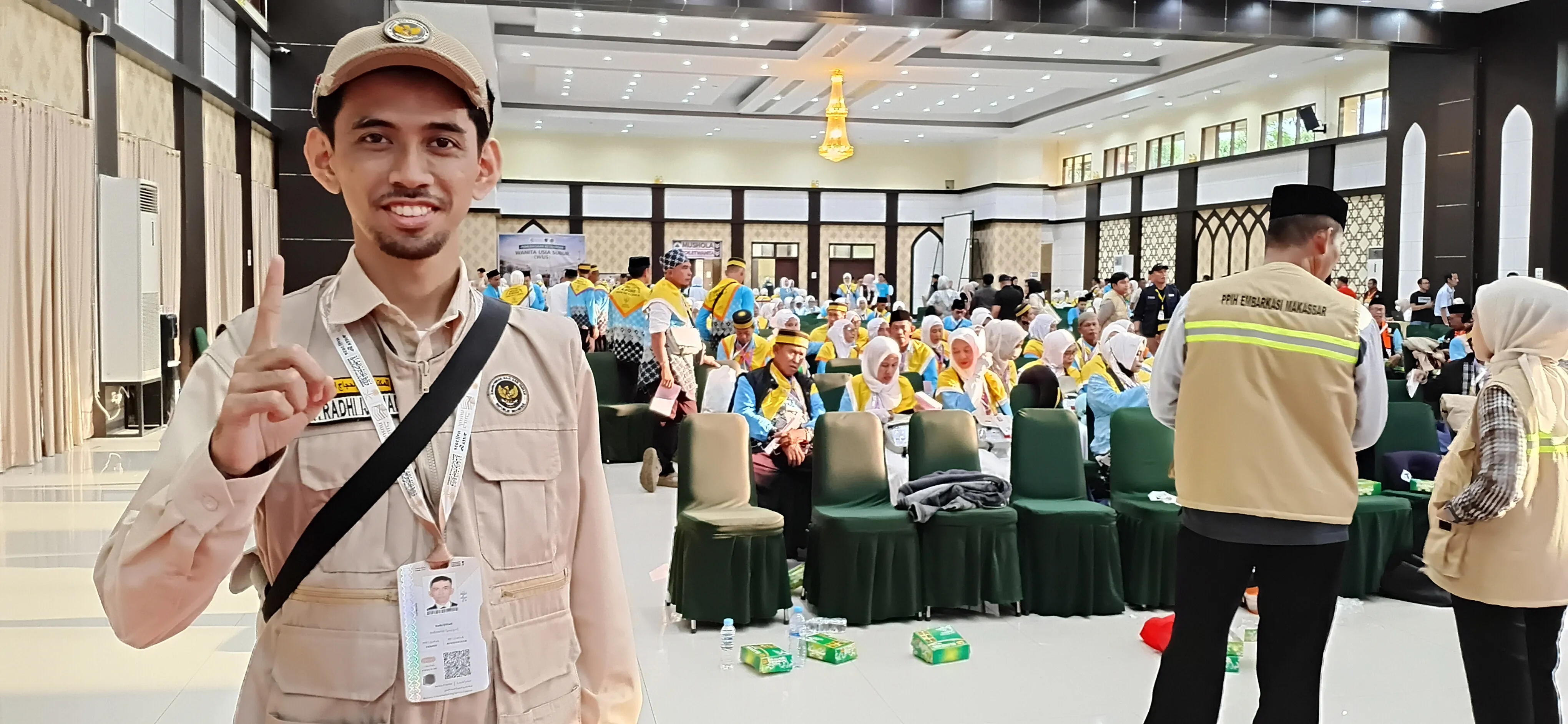 Radhi Ijtihadi, Dokter Kloter UPG 17: “Kami Siap 24 Jam Menjaga Kesehatan Jamaah”
