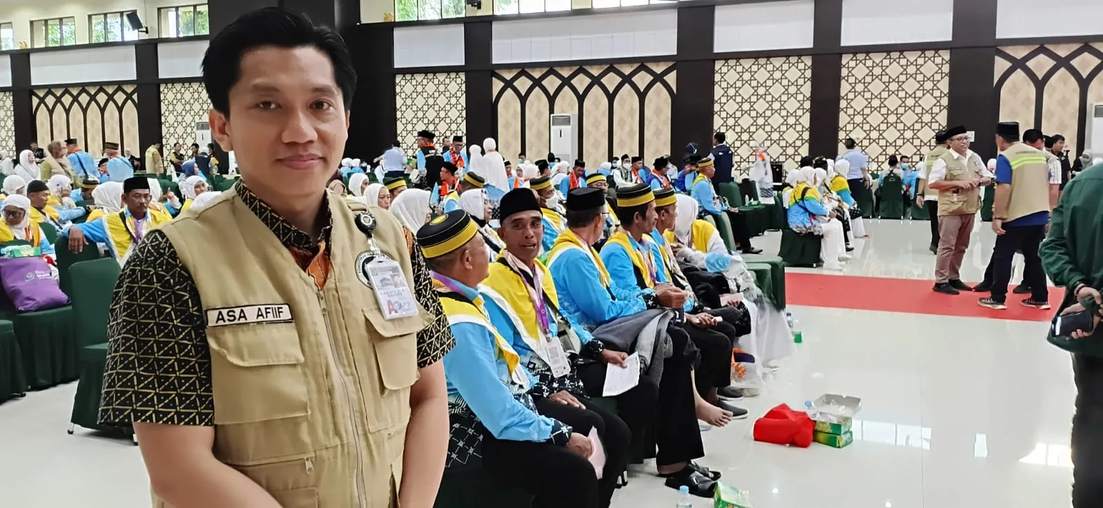 Asa Afif Ingatkan Jamaah Kloter 17: Jaga Fisik, Jangan Terporsir Ibadah Sunah di Madinah