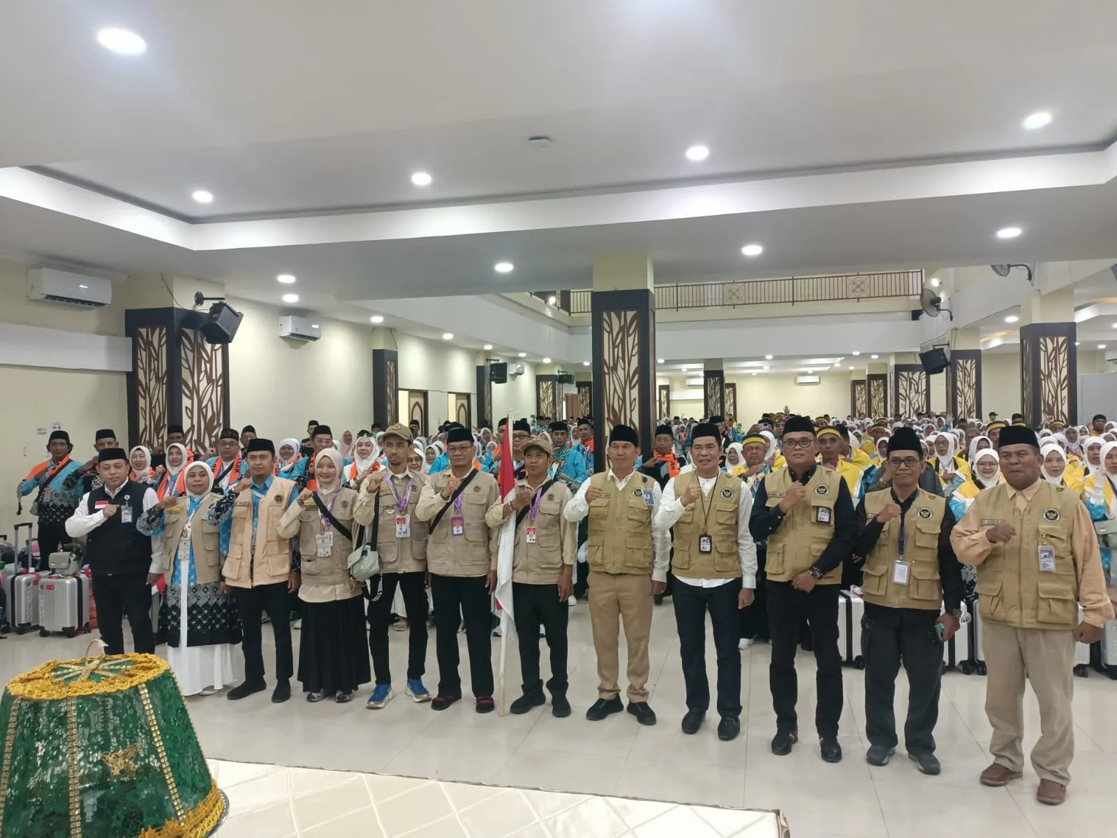 PPIH Embarkasi Makassar Lepas Kloter UPG 17, Jamaah Diingatkan Perbaharui Niat