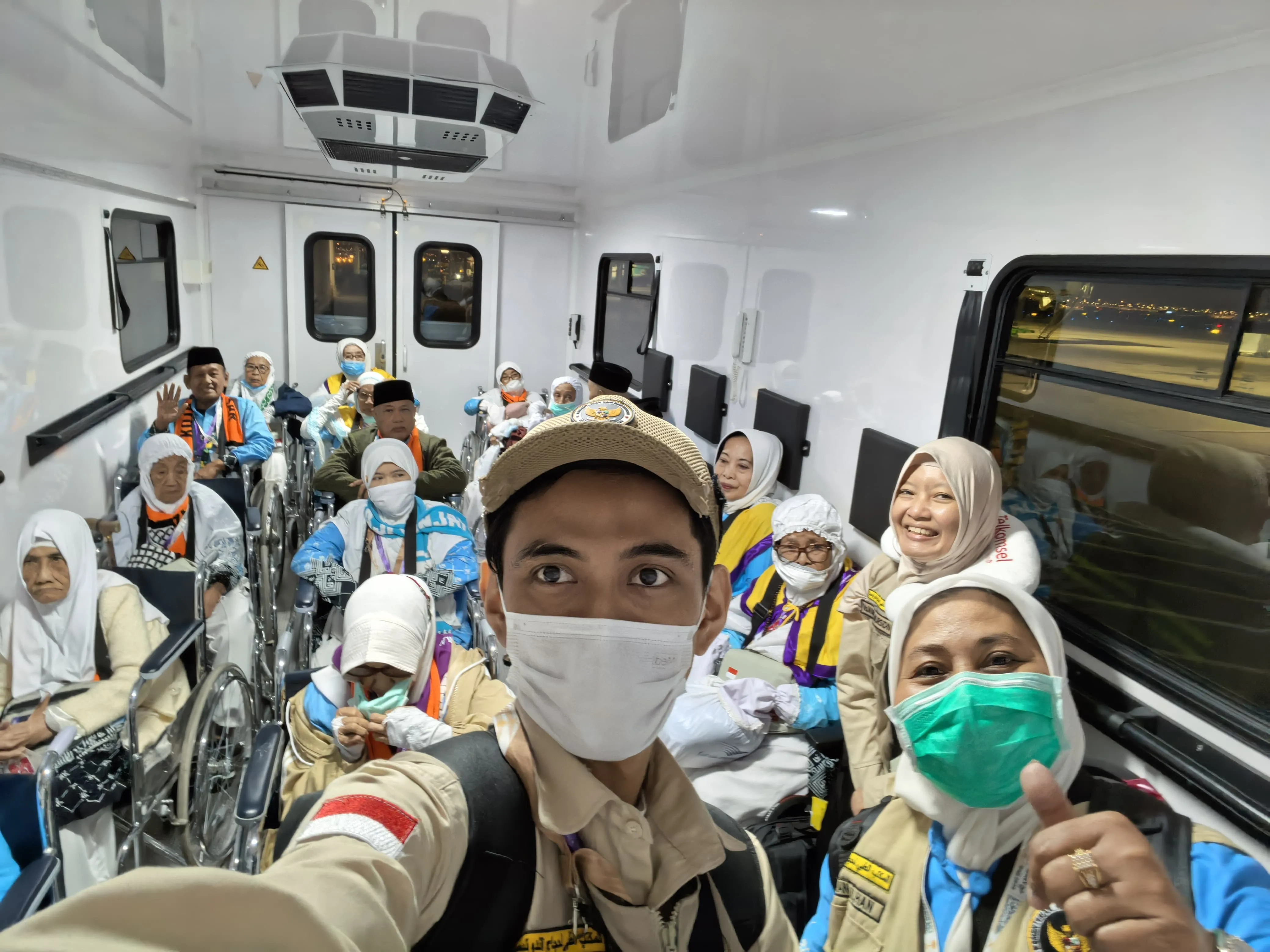 Kloter UPG 17 Tiba di Madinah Pukul 00.20, Perjalanan Lancar Berkat Skema Makkah Route
