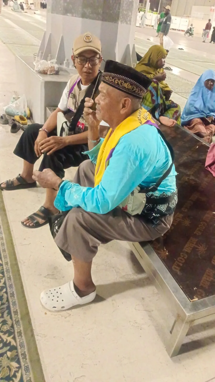 Jamaah Lansia Sempat Tersesat, Ketua Kloter UPG 17 Andalkan Pendekatan Komunikasi
