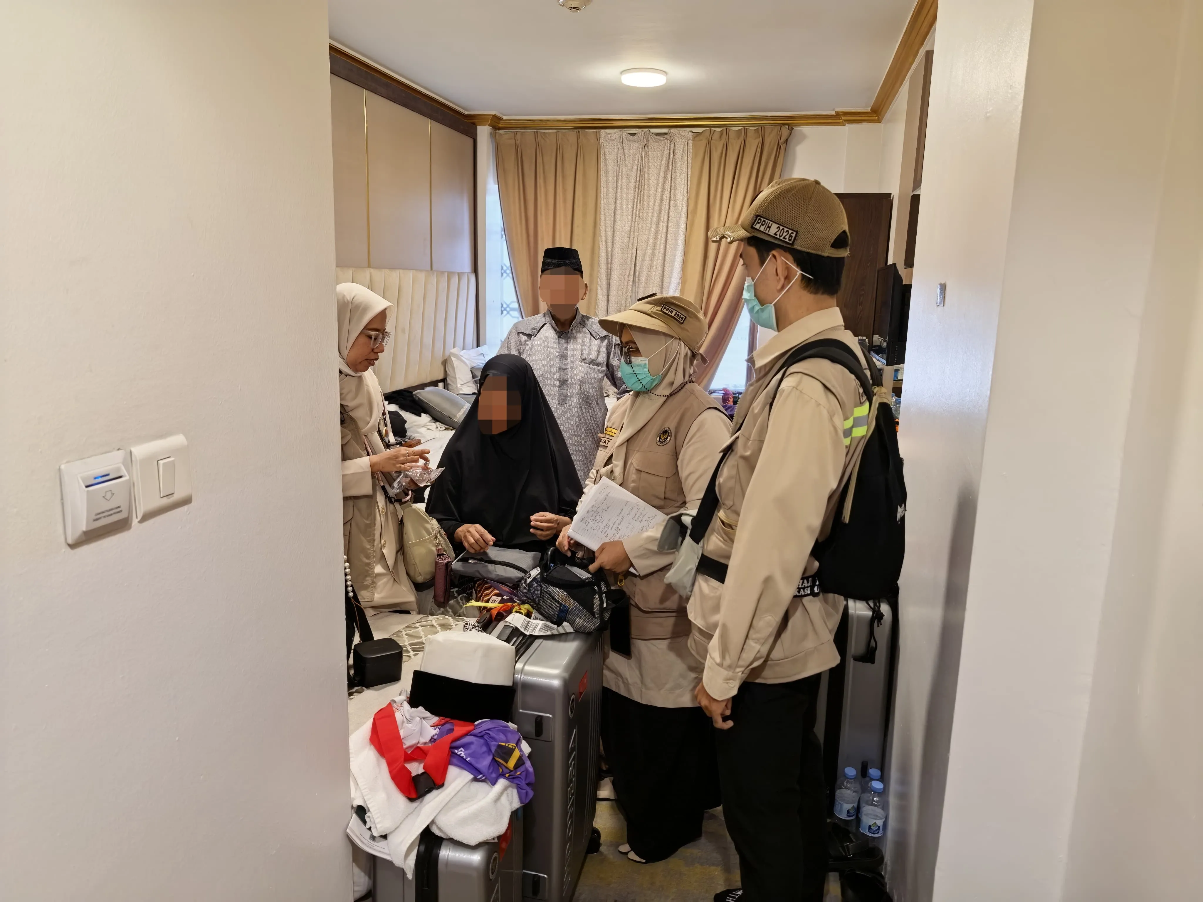 Tim Kesehatan Sektor Madinah Visitasi Jamaah UPG 17, Lansia Diimbau Tidak Memaksakan Ibadah Sunah